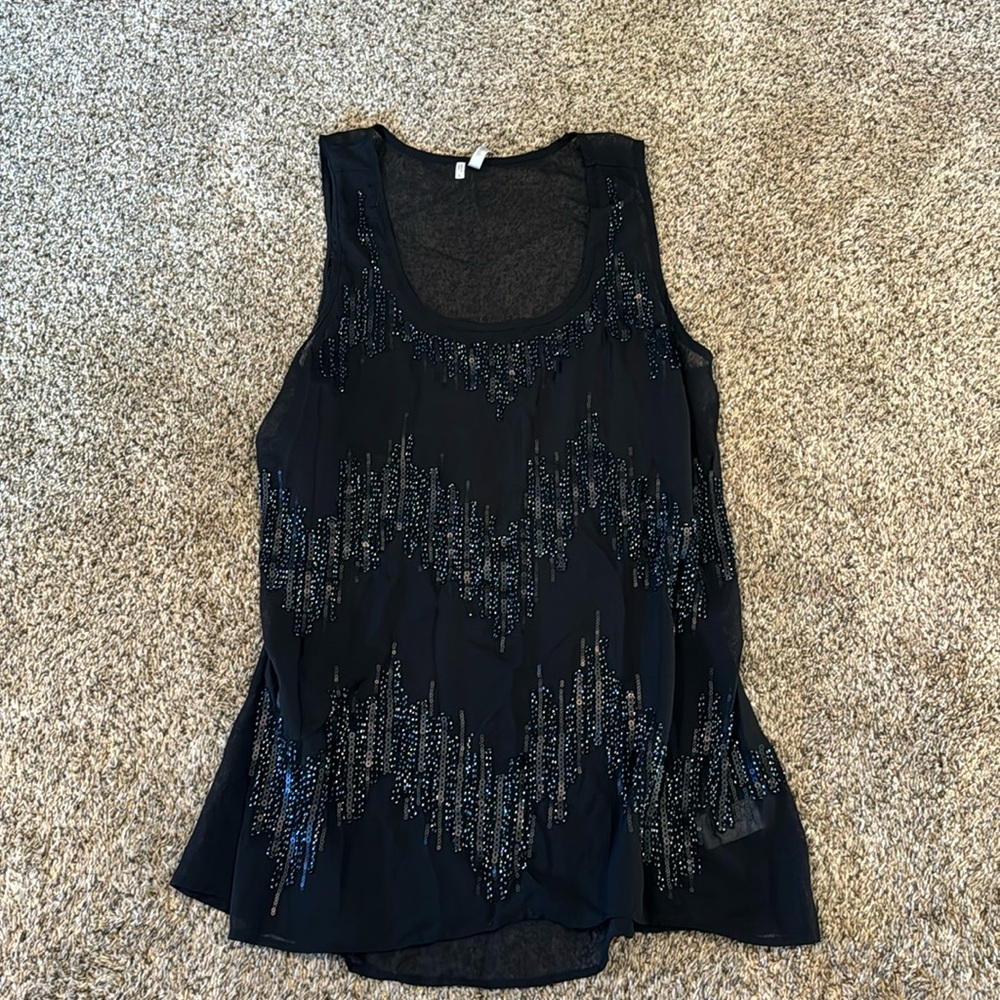 Beaded Tank Top